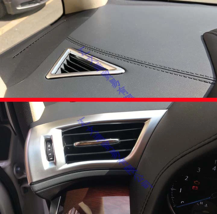 

For 2016-2019 Toyota Alphard Vellfire AH30 Car ABS Chrome Air Vent Outlet Cover Dashboard Trim Left Hand Drive