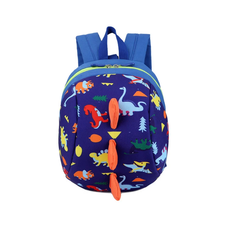 2019 New children's backpack cute cartoon little dinosaur anti-lost children school bags for boys girls toddler kids backpack