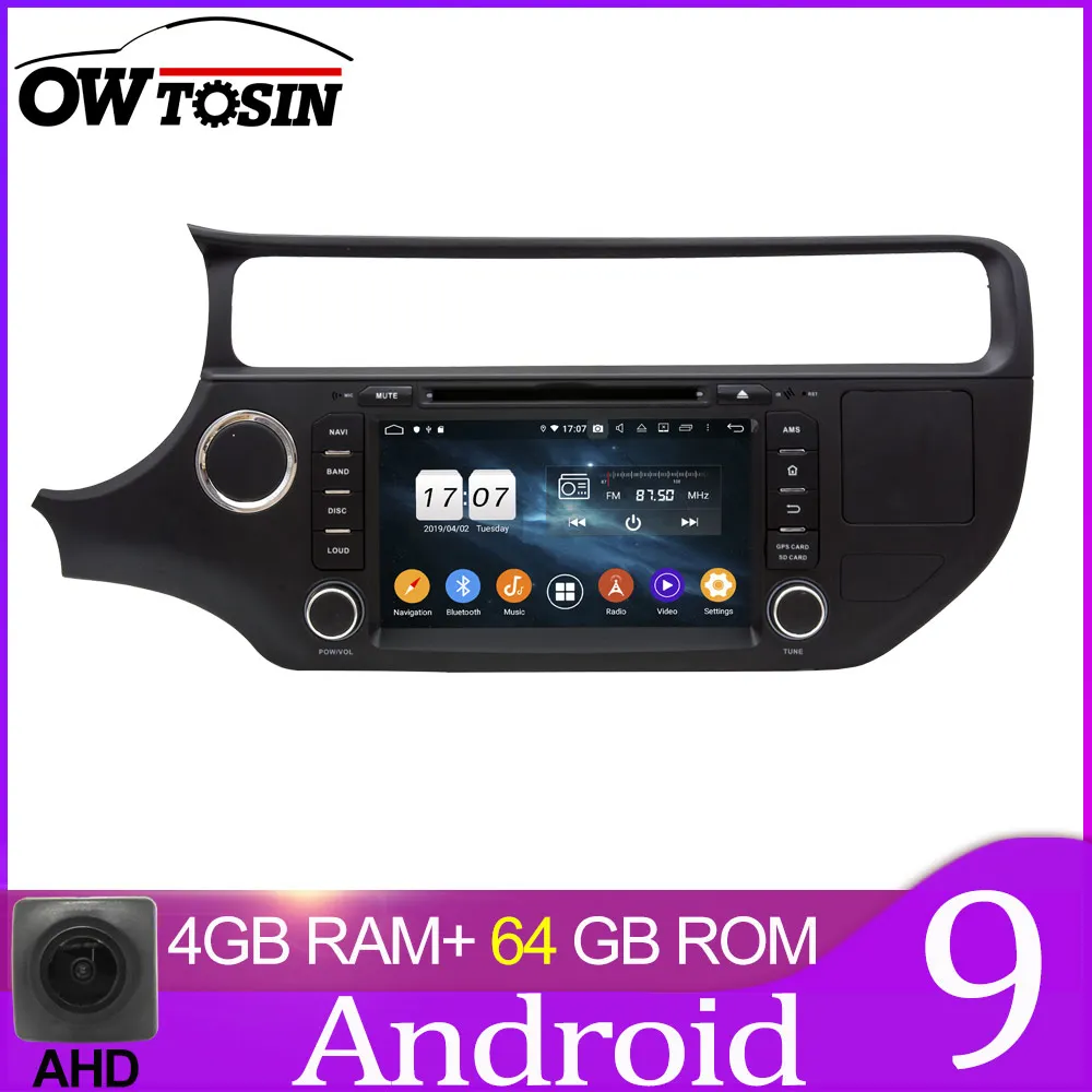 64GB unit only Owtosin 2 Din Octa Core Android 9,0 автомобильный dvd-радиоплеер для Kia RIO 2011 2012 2013 автомобиля gps-навигация Авторадио - Цвет: 64GB unit only