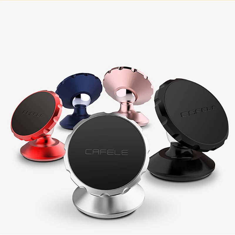 

Convenient Auto Accesories of Aluminium Alloy Mobile Phone Holder for Universal Car Easy Installation on Air Vent Simple Design