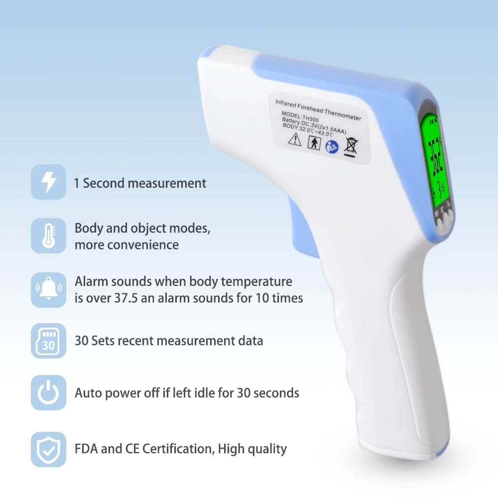 Многофункциональный Детский цифровой термометр инфракрасный лоб температура тела термометр пистолет бесконтактная температура