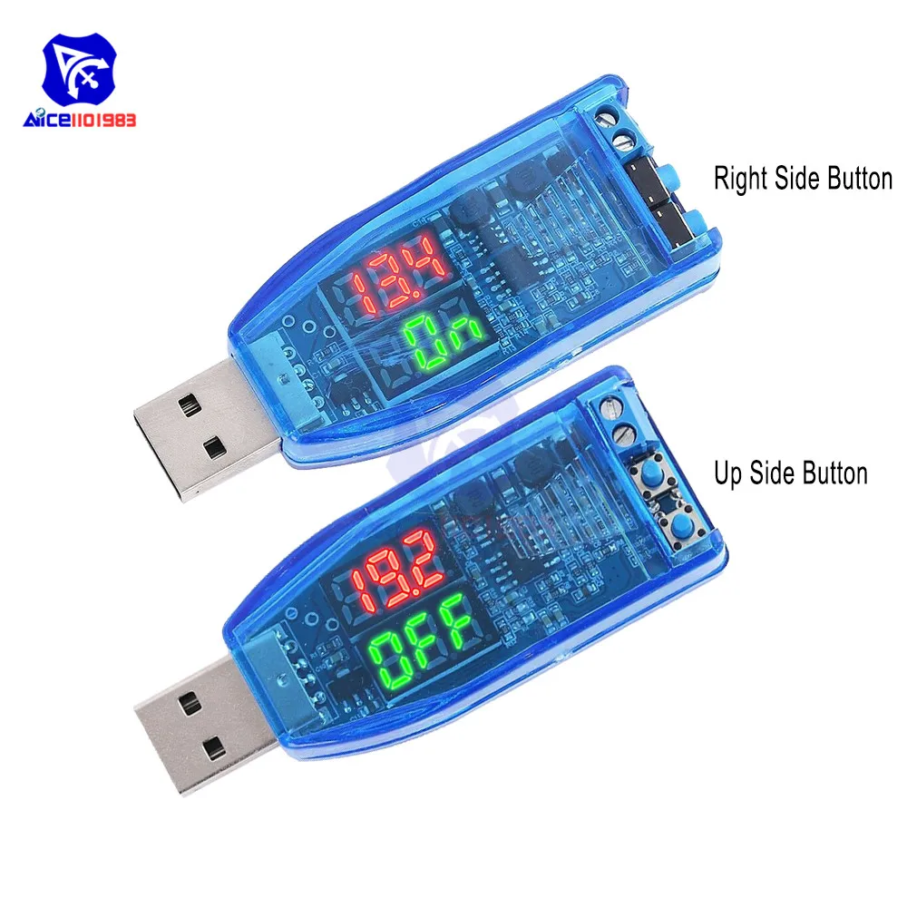 

Dual LED DC-DC DC 5V to 1.2V -3V 5V 9V 12V 16V 24V USB Step Up Down Buck Boost Converter Power Supply Module Voltmeter Ammeter