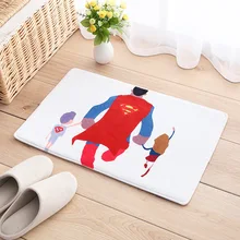 Коврик для коврика, нескользящая подложка, нескользящие накладки с рисунком Супермена