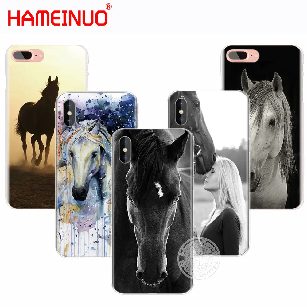 HAMEINUO beautiful horse animal cell phone Cover case for iphone 6 4 4s