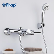Настенный смеситель для ванной комнаты Frap холодной и горячей