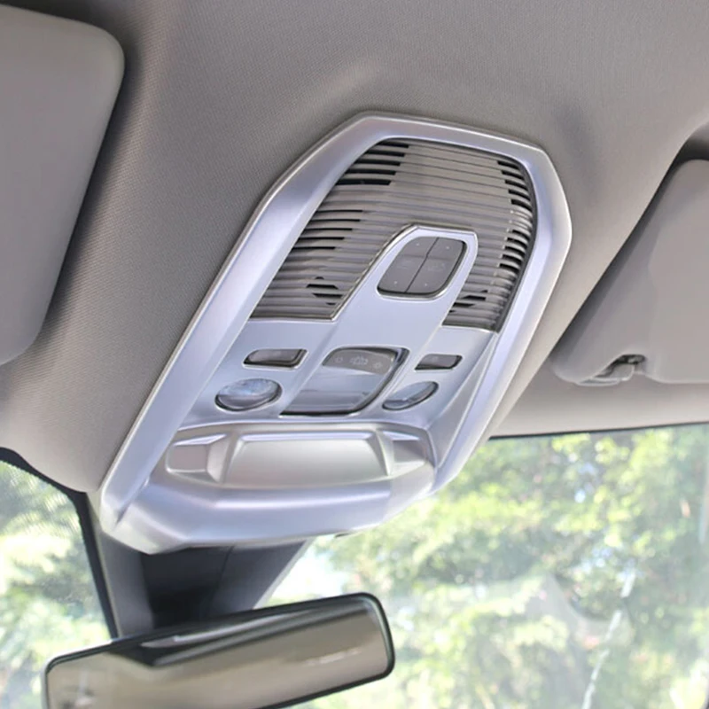 

For 2017 2018 Peugeot 3008 GT 5008 ABS Chrome Car front reading Lampshade panel Cover trim Accessories Styling