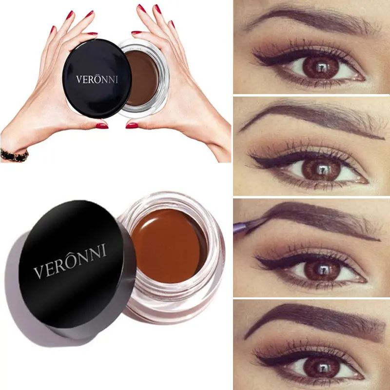 

8 Colors Professional Eye Brow Tint Makeup Tool Kit Lasting Waterproof Pigment Brown Eyebrow Gel Charming Eyes Make Up2018R7