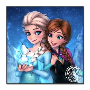 

Moonzero Diamond Embroidery Cartoon Anime Embroidered with Rhinestones Full Square Crystal Mosaic Patterns Cross-stitch Kits