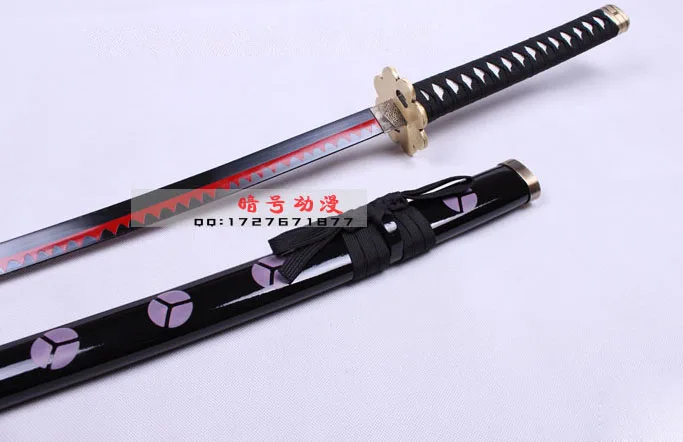 S0267 Аниме ONE PIECE RORONOA ZORO SHUSUI SWORD W/кроваво красный рисунок тупое лезвие 51&quot|sword sword|sword