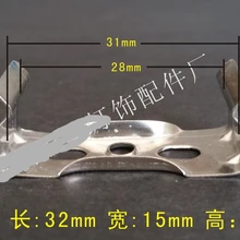 100 шт. G13 T8 свет зажимы для труб круглые светодиодные лампы