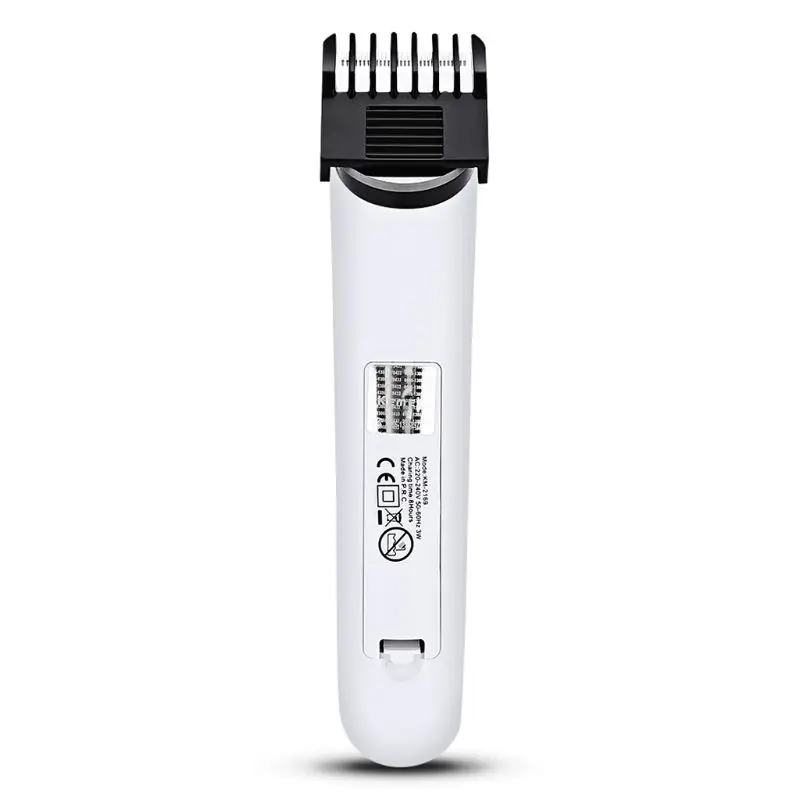 Kemei KM-2169 Hair Trimmer Rechargeable Dual-use Stainless Steel Hair Clipper Accessory T77