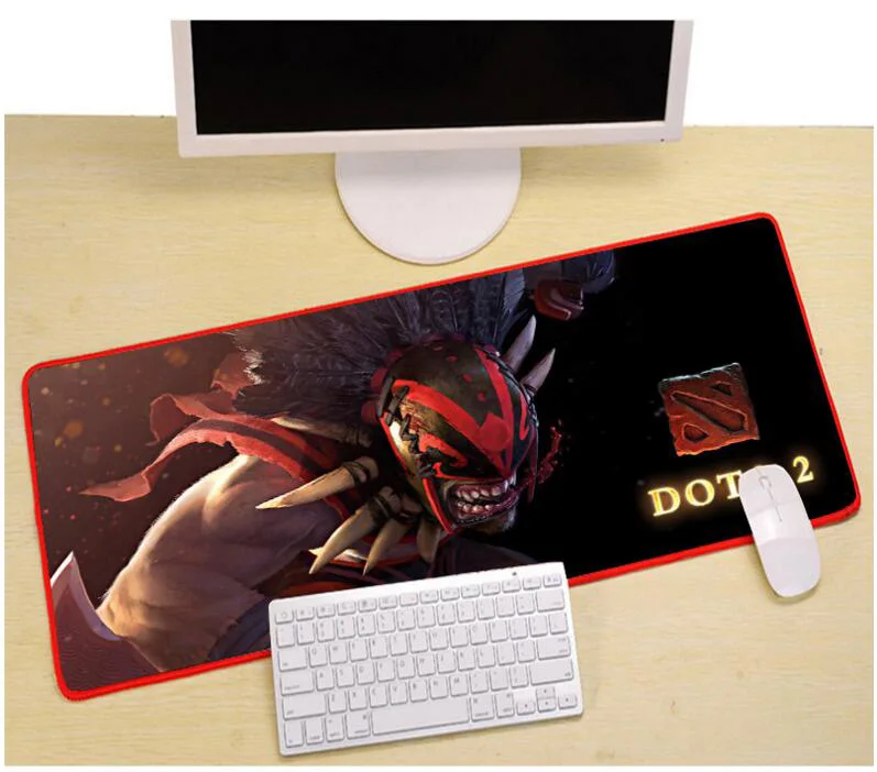 800x300x3mm gaming mouse pad DIY lock edge computer mousepad laptop