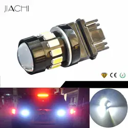 JIACHI 2 x T25 3157 3156 светодиодный лампы P27/5 Вт 5630 Светодиодный 5730 фишек 16SMD для авто светодиодный стоп-сигналы автомобиля Тормозная указатель