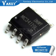 10 шт. MC34119 SOP8 MC34119 СОП SMD