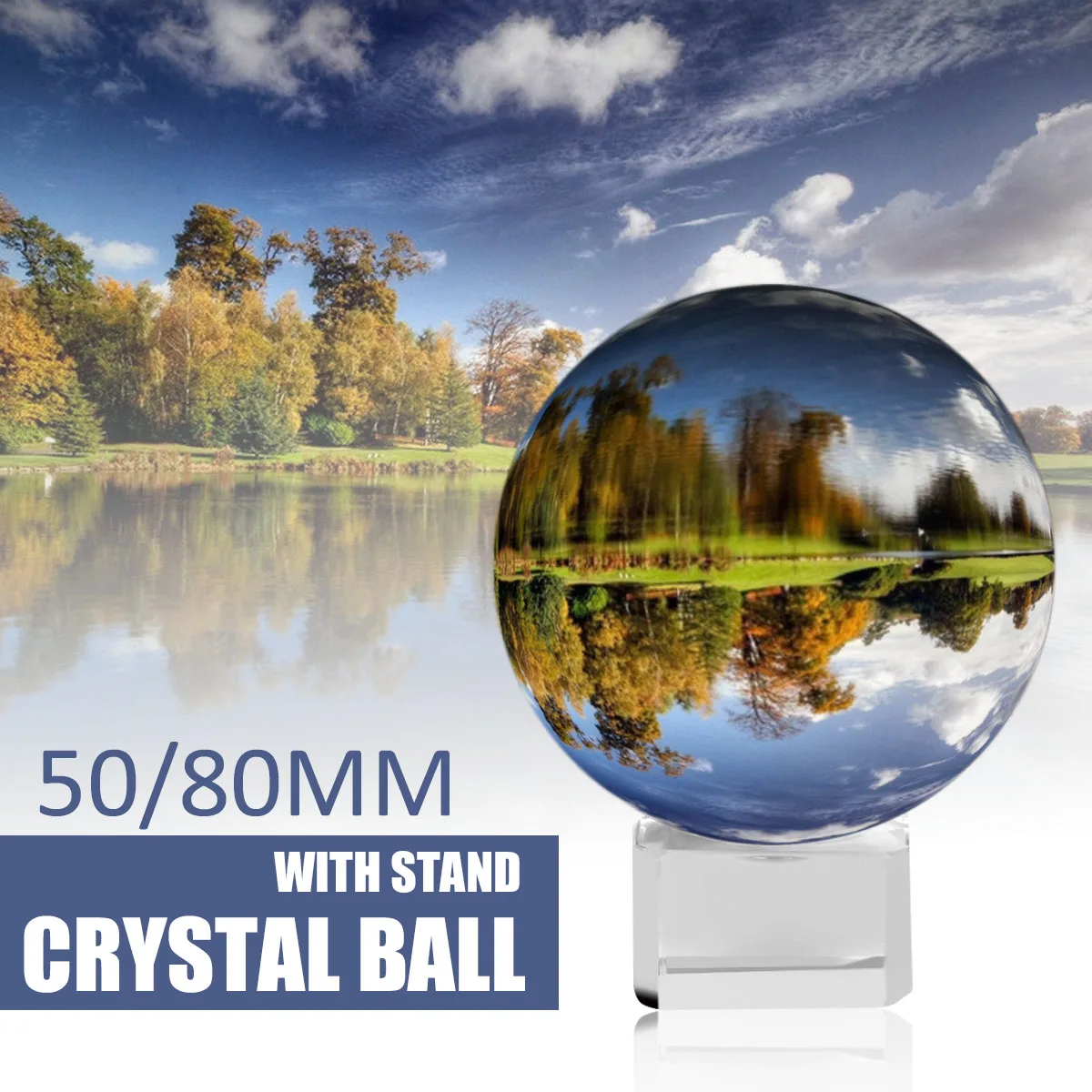 Хрустальный шар Сфера 50 мм 80 мм с подставкой 2 фотографии Lensball фон Декор K9 стекло кристально чистый объектив шар