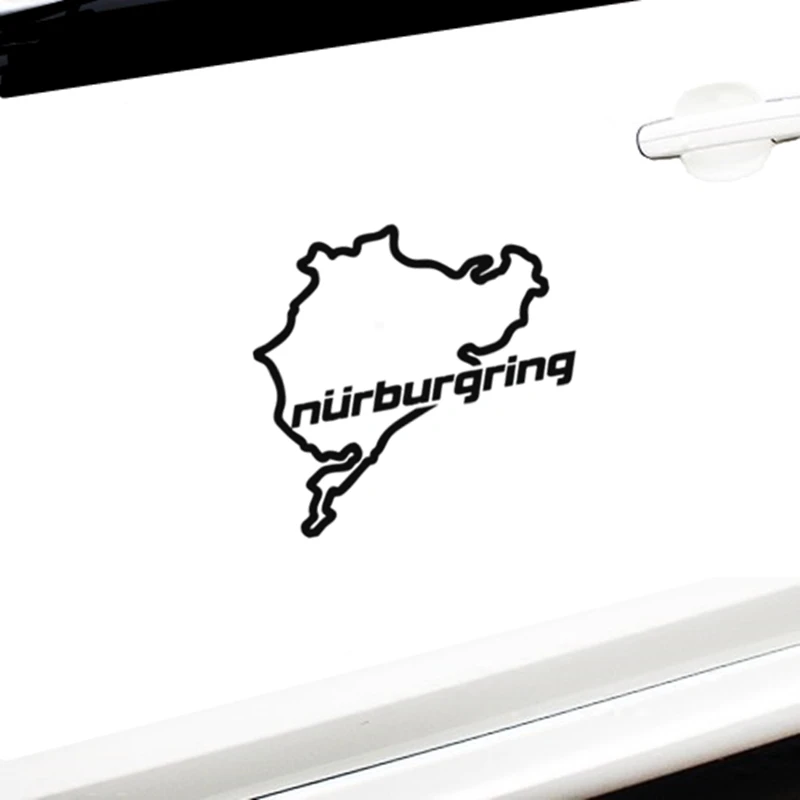 Nurburgring Автомобиля Виниловая наклейка стикер D060|Наклейки на автомобиль| |