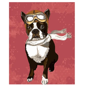 Needlework DIY DMC cross stitch painting 14CT unprinted Gentleman dog embroidery Counted Cross-Stitch cotton thread Christmas109 Needlework DIY DMC cross stitch painting 14CT unprinted Gentleman dog embroidery Counted Cross-Stitch cotton thread Christmas109