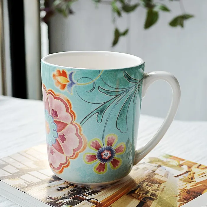 Easyrezal French Countryside Ceramic Cupbasket Sty...