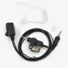 Earpiece Headset Mic For Yaesu Vertex VX-6R VX-7R VX6R VX7R FT-270 FT-270R VX-127 VX-170 Walkie Talkie Covert Air Acoustic Tube 2
