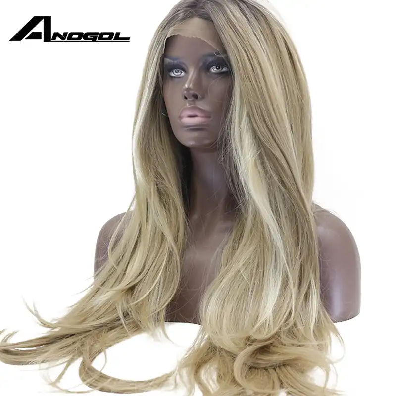 perruque blonde naturelle