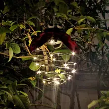 Светодиодный светильник на солнечной батарее с подвеской в виде жука