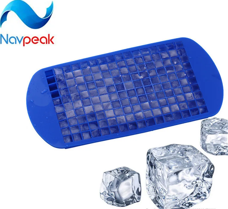 

2pcs/lot 160 Grids Ice Cubes Frozen Maker Mini Silicone Ice Cube Molds Mould Tray Pudding Tool Kitchen Accessories