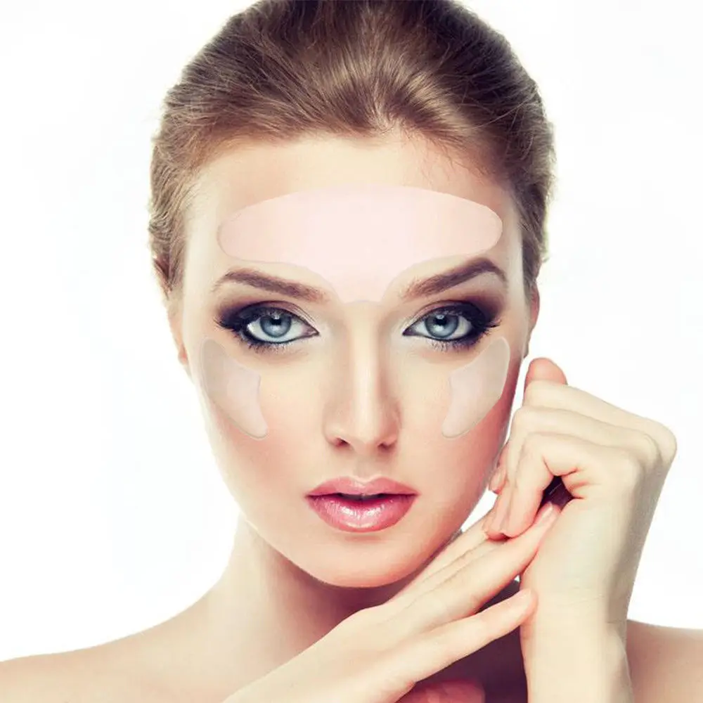 Anti Wrinkle Face Pad Reusable Medical Grade Silicone Invisible Anti