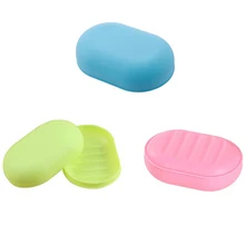 Простая портативная коробка для мыльницы для путешествий, Чехол-держатель, контейнер для ванной, душа, для улицы, дома, 11*8 см