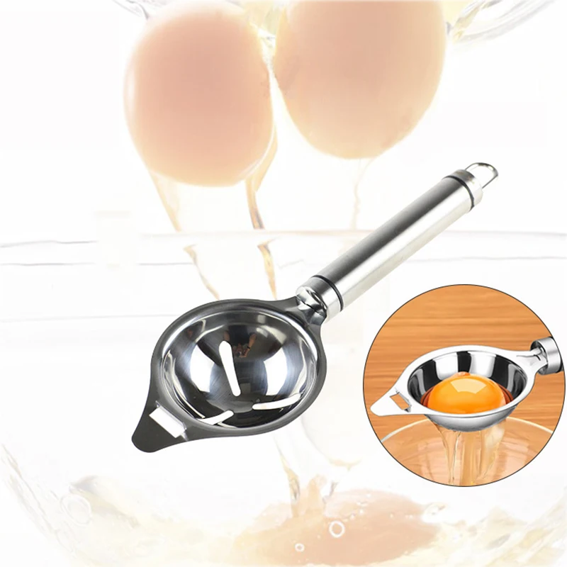 OLOEY кухонные принадлежности разделитель желтка и белка кухонные приспособления для яиц из нержавеющей стали приготовления белого яичного желтка Eliminator DIY Diveder бытовой
