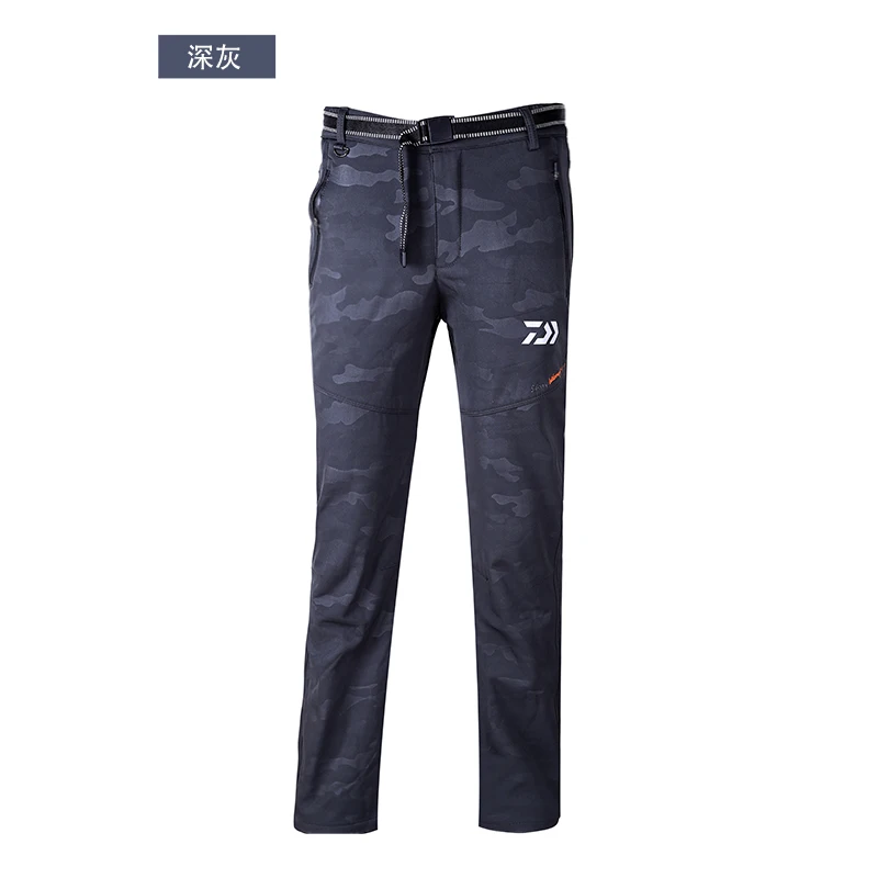 

2018 NEW DAIWA pants Plus velvet Keep warm Autumn And Winter DAWA waterproof man Breathable Mountaineering DAIWAS Free shipping