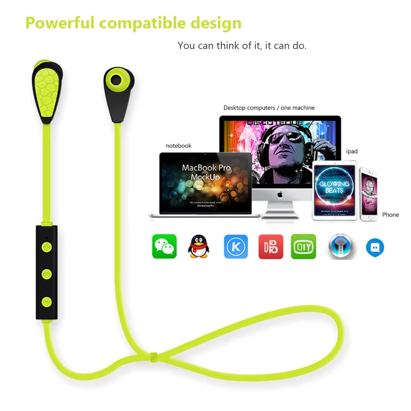 2017 S100 Bluetooth Earphone Sport Running Wireless Headphone Mini V4.1 Stereo Bass Sweatproof Earbuds Headset For Phone bluetooth-earphones : image 2017 S100 Bluetooth Earphone Sport Running Wireless Headphone Mini V4.1 Stereo Bass Sweatproof Earbuds Headset For Phone bluetooth-earphones