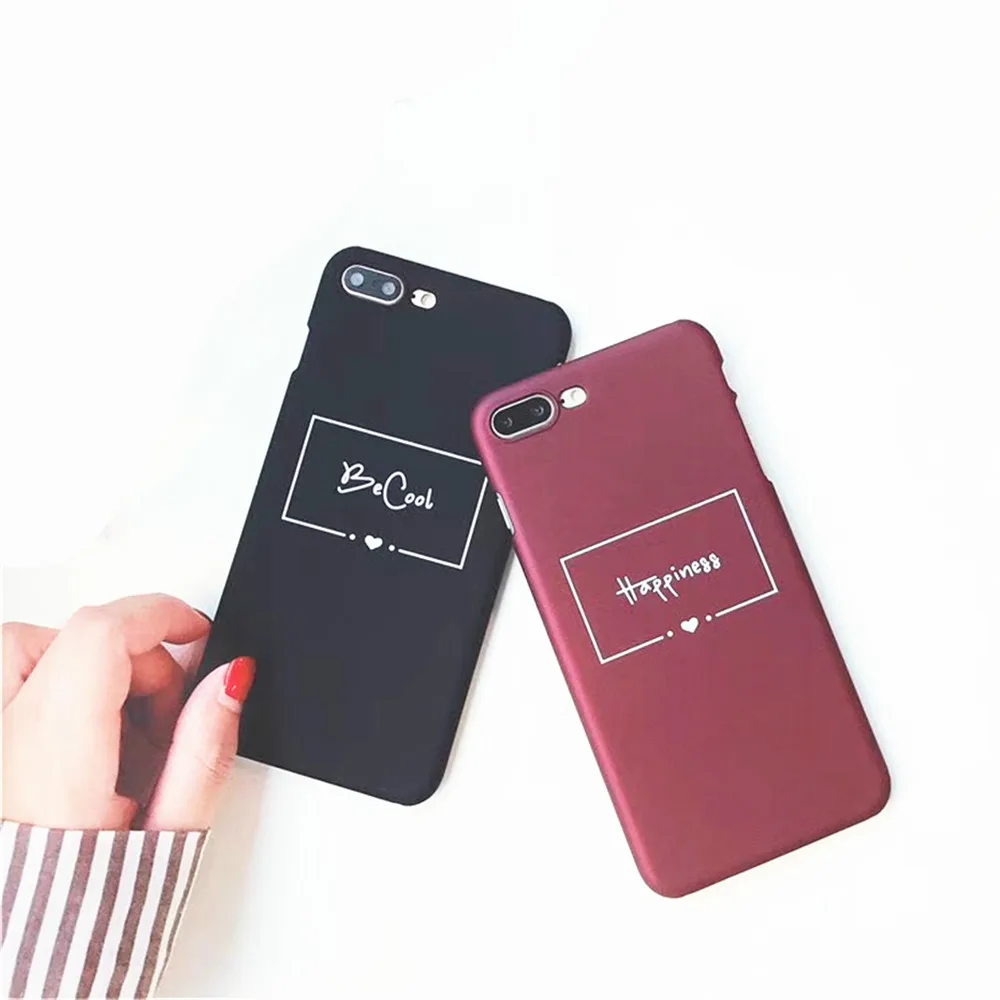 Письмо прохладный черный чехол для Iphone 6 случаях простой Happing яйцо телефон чехлы 5