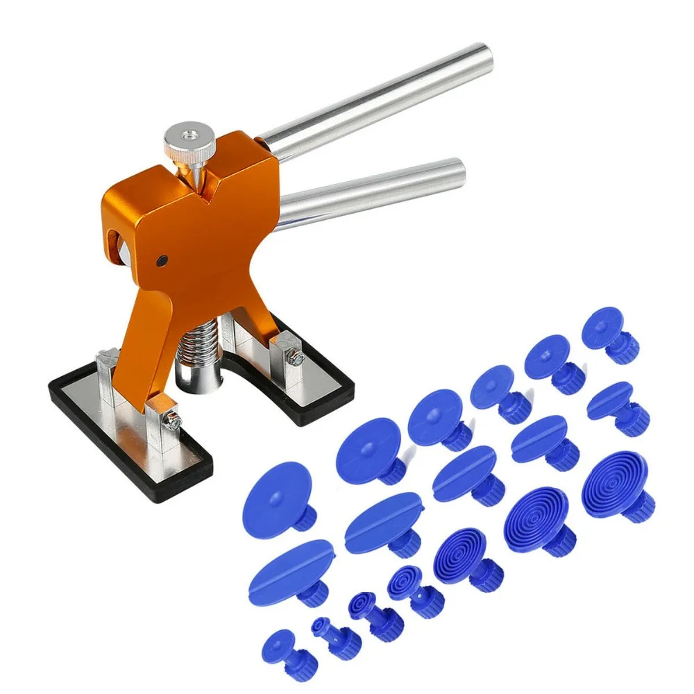 

Motorcycle Car Automotive Dent Repair Tools Fit Lifter Glue Puller With 18pcs Glue Tabs
