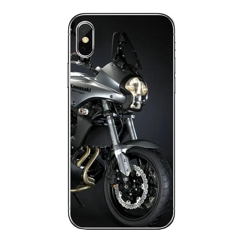Для Xiaomi mi A1 A2 5X6X8 lite SE Pro Max x 2 2S 3 5 5S Kawasaki мотоциклетные мягкие прозрачные