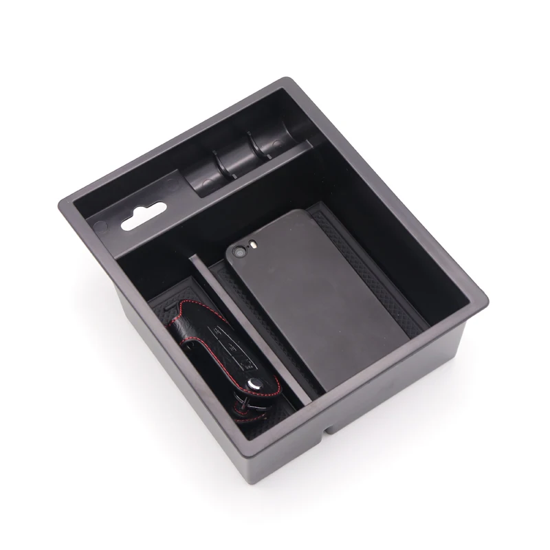 Пластиковый черный подлокотник внутренняя коробка для хранения декоративная крышка Накладка для Infiniti QX70 2013