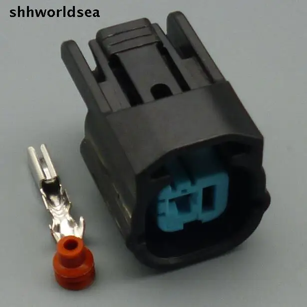 shhworldsea 2.0mm kit auto cable connector, knock sensor plug for honda
