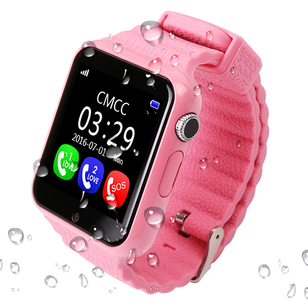 Espanson GPS Tracker Children Security Anti lost Smart Watch With Camera Kid SOS Emergency For IOS Android waterproof baby Watch