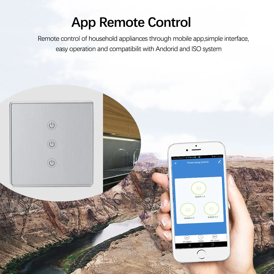 Remote control by the phone