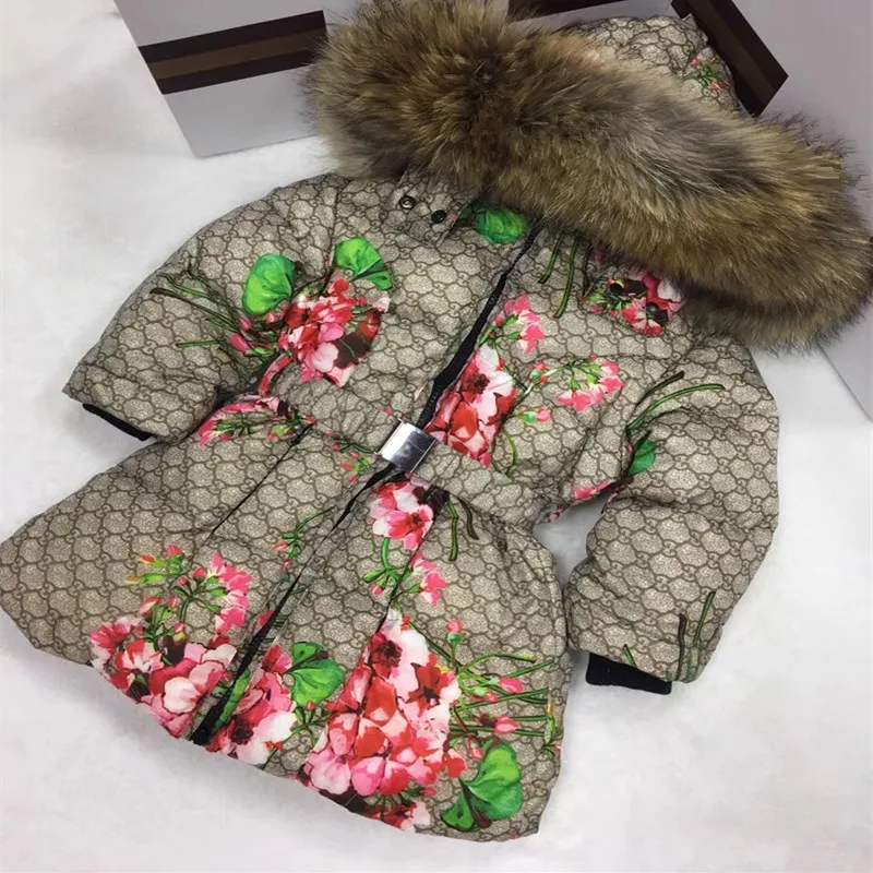 

Girls fur collar Jacket