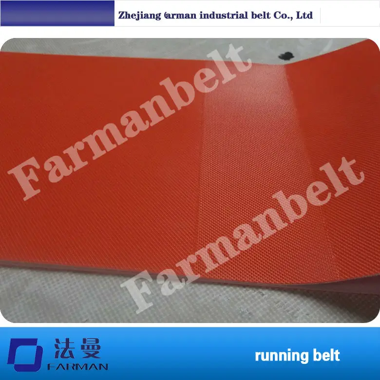 

High quality 2.0mm Black Diamond PVC Conveyor Belt for Treadmill Walking belt