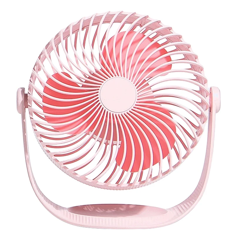 Pink Мини Usb зарядка холодный вентилятор 360 Регулировка угла наклона электрический маленький вентилятор портативный бесшумный настольный офисный вентилятор - Цвет: Pink