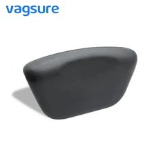 Soft Bathtub Pillow PU Waterproof Non-Slip SPA Back Neck Holder Bath Pillows Headrest Neck Bath Tub Pillow Cushion Accessories