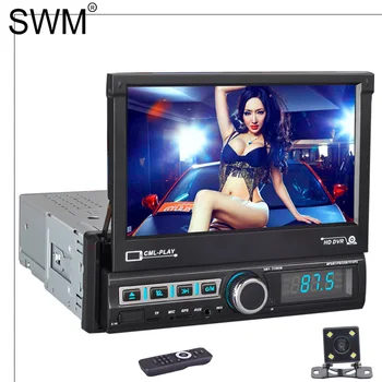 

Tape Recorder Radio Car 2 Din Radio Auto Coche Bluetooth Reverse Image Car Audio Stereo Estereo De Auto Con Pantalla Mirror Link