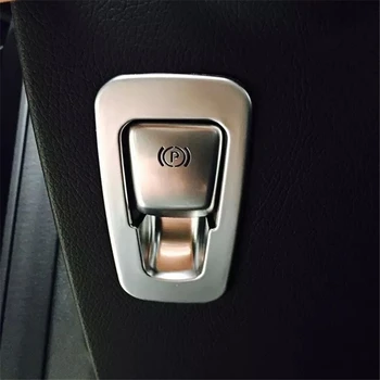 

WELKINRY car auto cover for Benz GLC 2016 2017 2018 ABS chrome electronic parking handbrake e-brake switch button knob trim