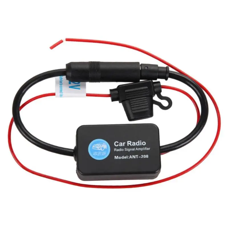 

Car Amplifier Radio FM Antenna Signal ANT-208 Car Auto FM/AM Booster Windshield Mount Antenna Aerials Automobile Radio