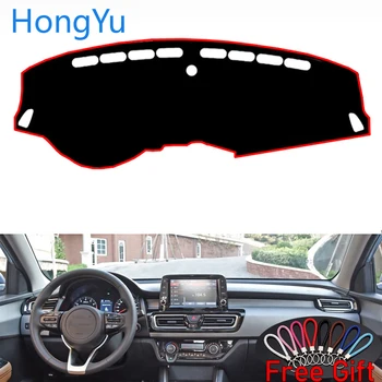 

Auto Car Dashboard Cover Dash Mat Board Pad Carpet Dashmat Interior Mats for kia forte 2018 Right Hand Drive Accessories