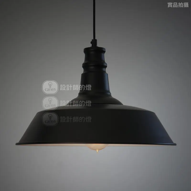 

3PCS Loft matt black Small aluminum cap pendant light pa0743 blk GY110