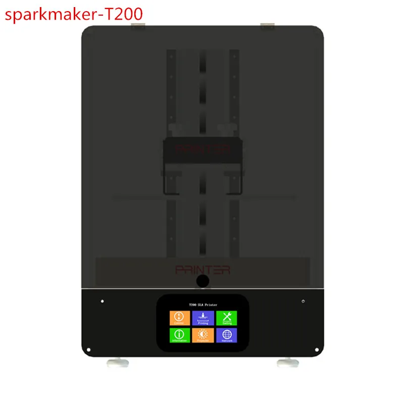 

Sparkmaker-T200 SLA / DLP / LCD 3D DIY printer with large print size 216 * 135 * 200mm high precision Printer