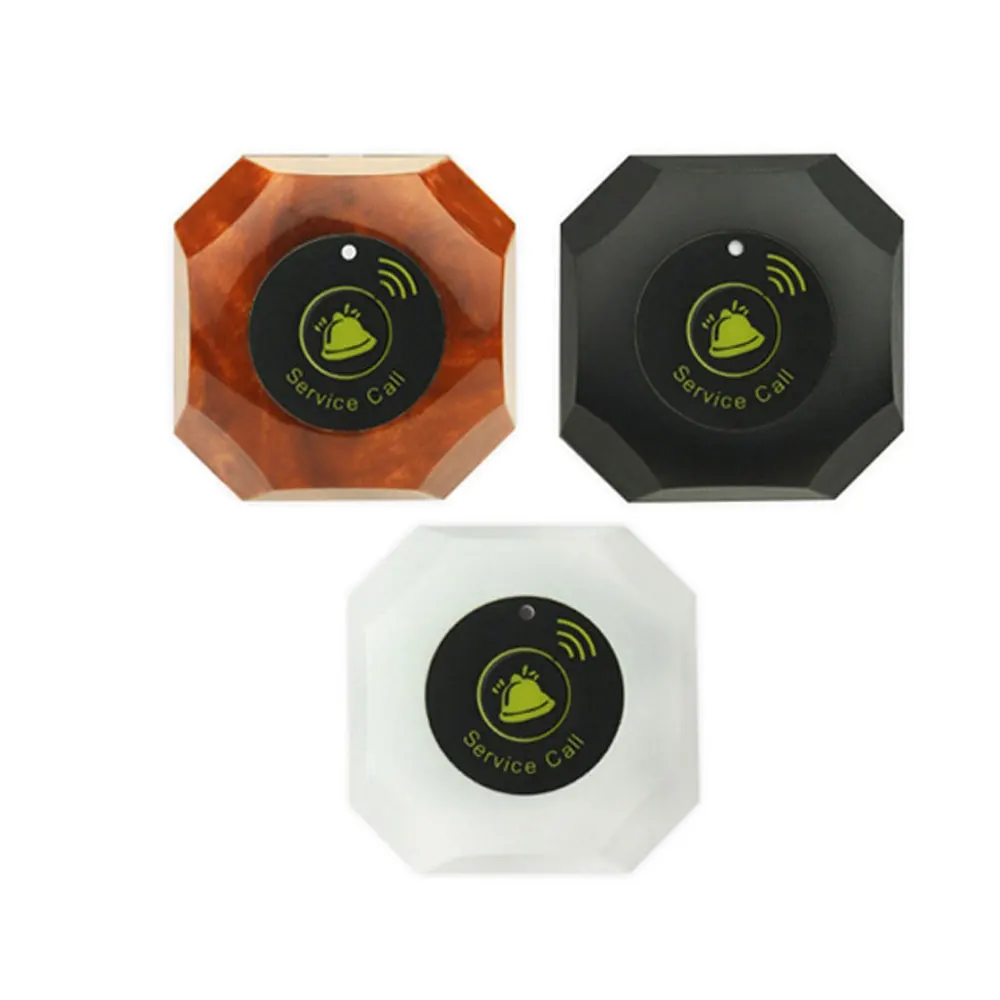 JINGLE BELLS 10 pcs of Quality Restaurant Wireless Guest Calling System Buttons 433mhz Bells Service Cafe wireless calling system