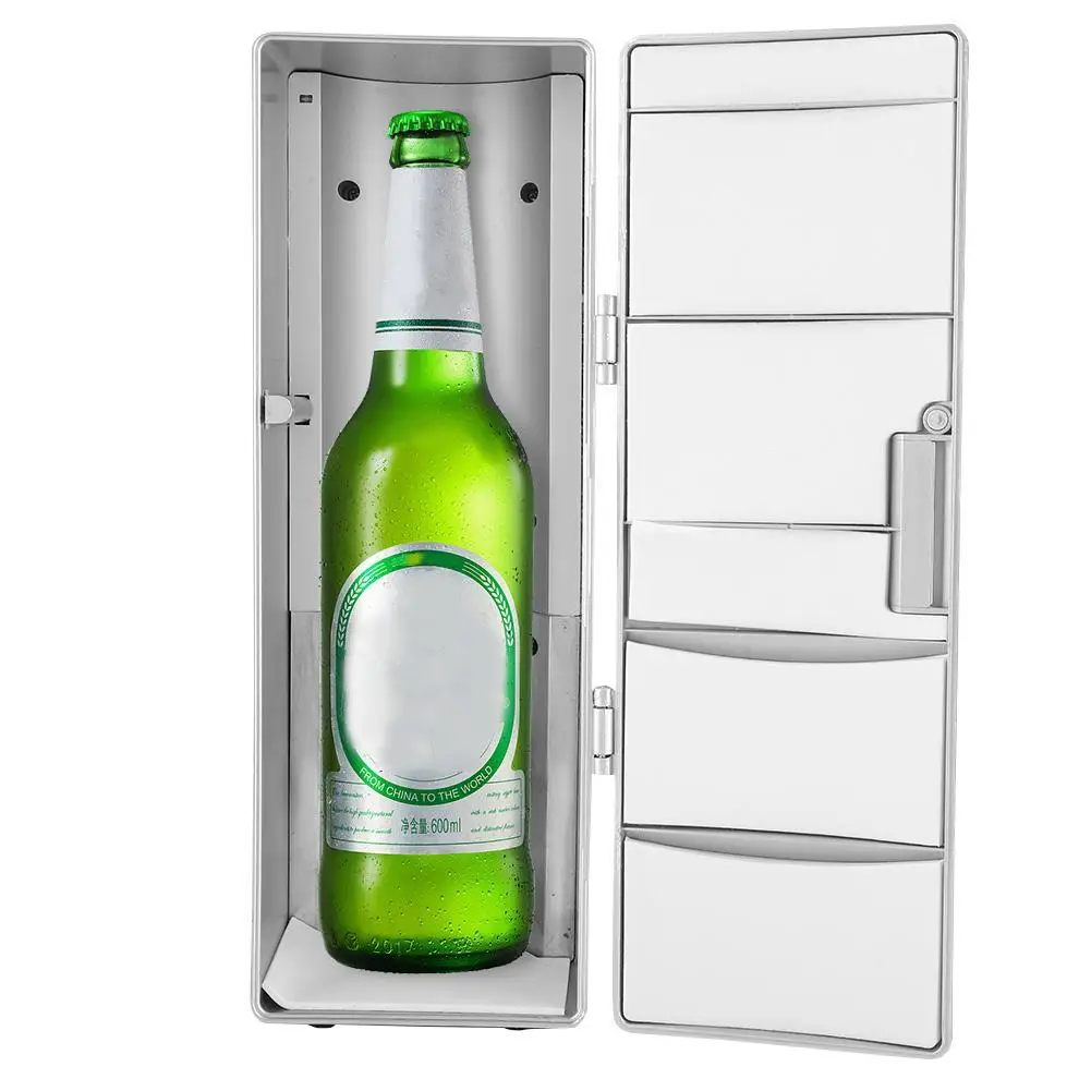 Портативный USB мини-холодильник, морозильник и теплее для домашнего офиса автомобиля лодки, помогая вам охладить летом
